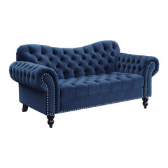 Rosalie - Loveseat - Navy Blue