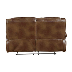 Ellicott - Double Reclining Loveseat - Brown