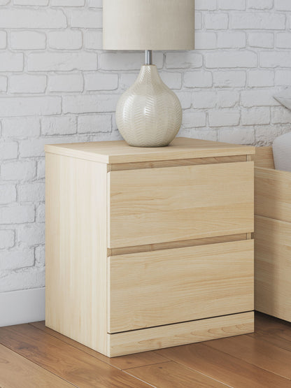Onita - Two Drawer Night Stand