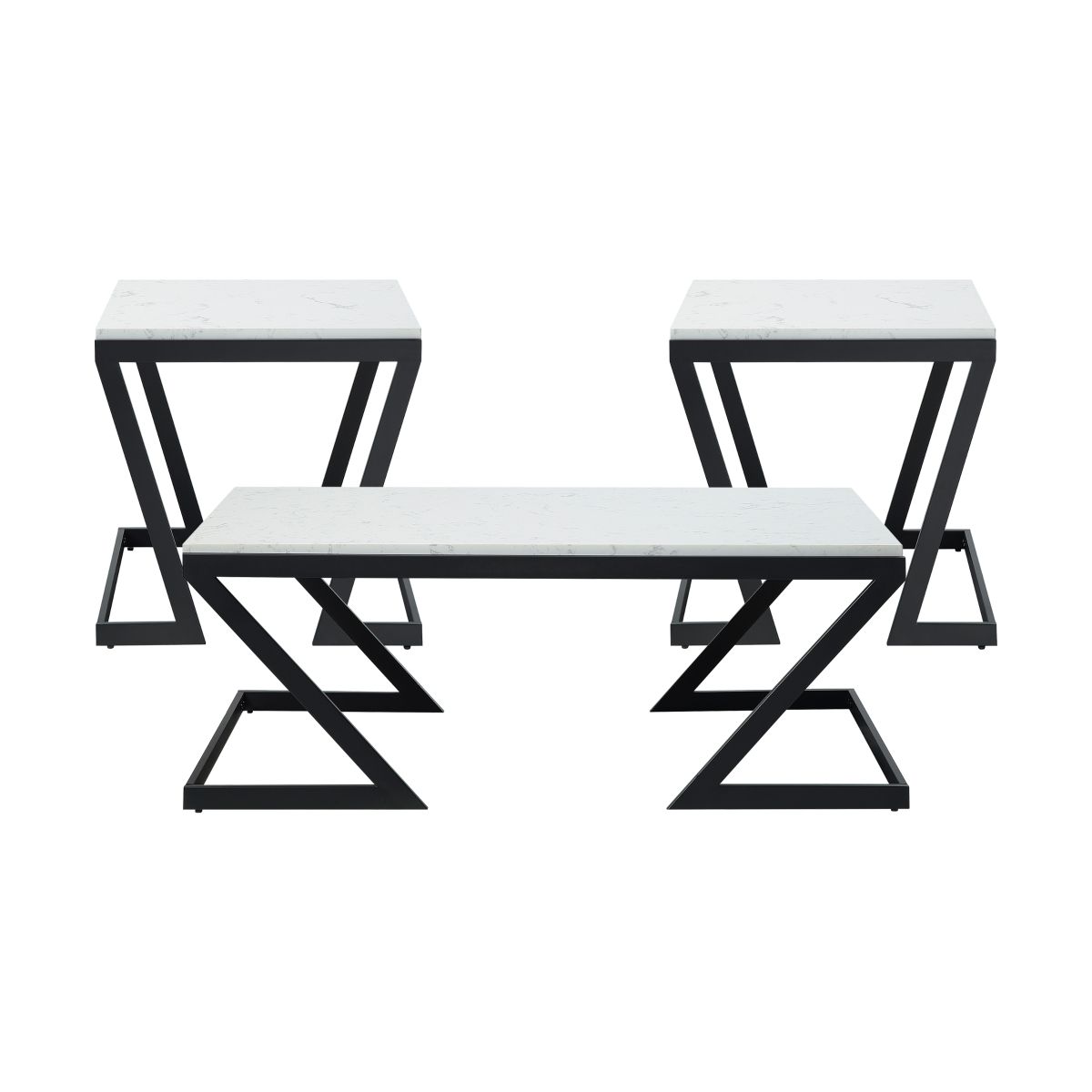 Azra - 3 Piece Pack Occasional Set - Black