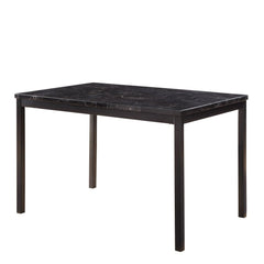 Tempe - Dining Table, Faux Marble Top
