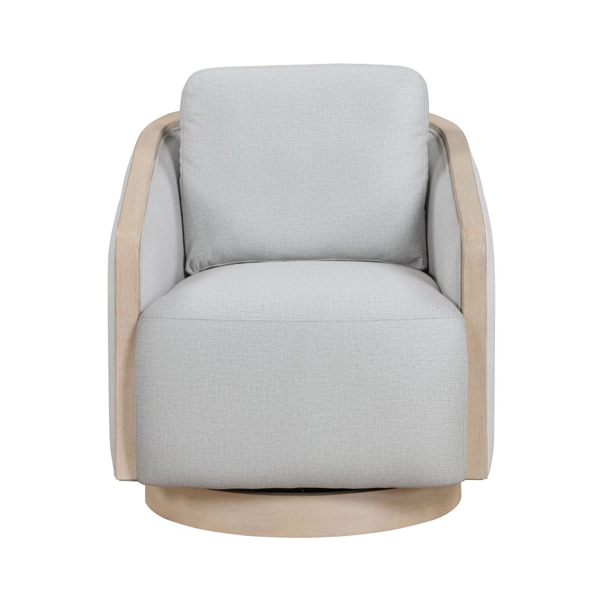 Hugo - Swivel Chair - Gray
