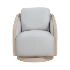 Hugo - Swivel Chair - Gray