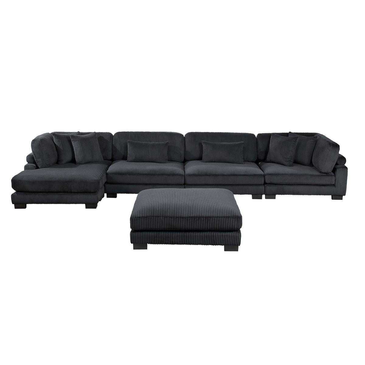 Traverse - Sectional With Ottoman