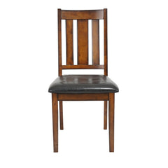 Delmar - 6 Piece Pack Dinette Set - Espresso / Black