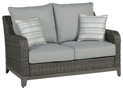 Elite Park - Loveseat w/Cushion - Gray