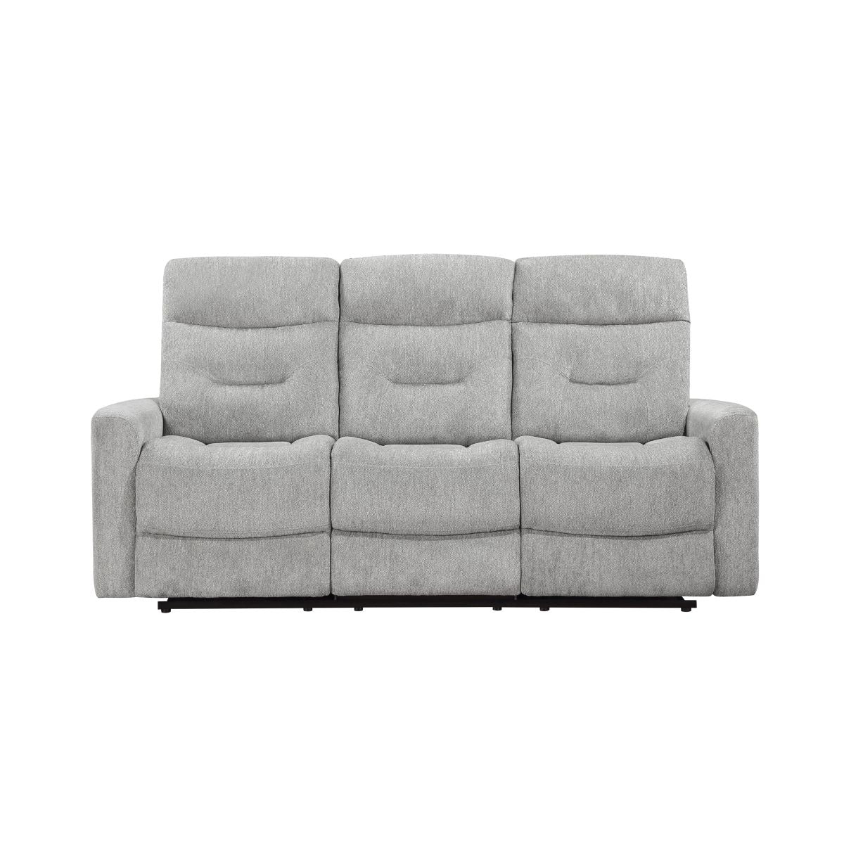 Lyndon - Double Reclining Sofa - Gray