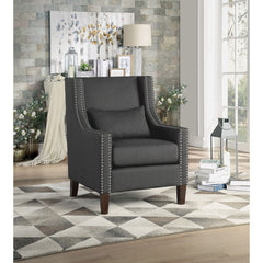 Keller - Accent Chair - Dark Gray