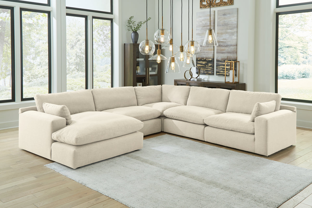 Furniture City Laplace - Ashley Furniture - Elyza 5-Piece Sectional with Chaise - RAF 5-Piece Sectional with Chaise - 10006S6