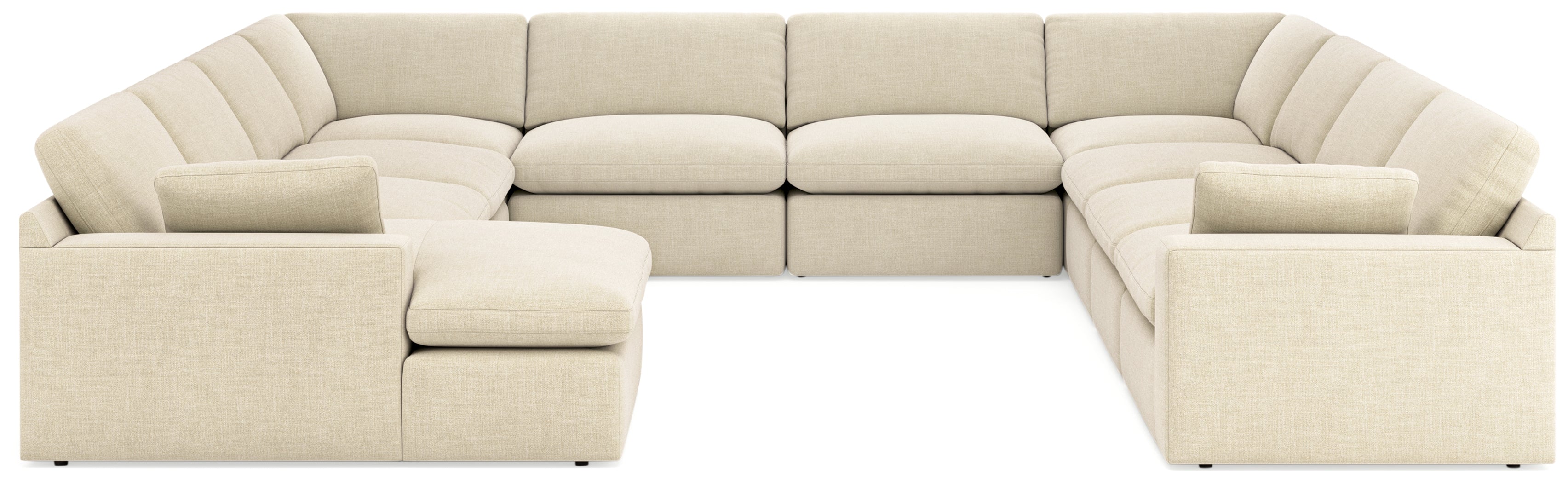 Furniture City Laplace - Ashley Furniture - Elyza Sectionals - RAF 10-Piece Sectional - 10006S8