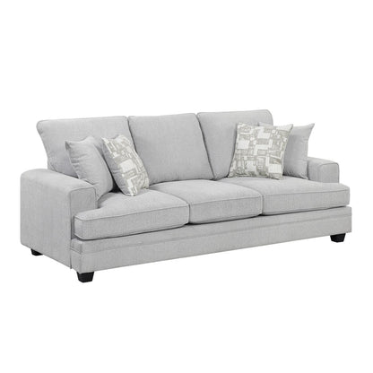 Sarah - Sofa - Pearl Silver