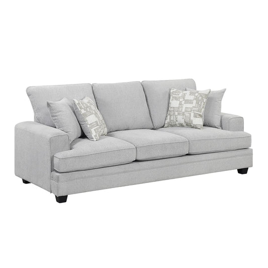Sarah - Sofa - Pearl Silver