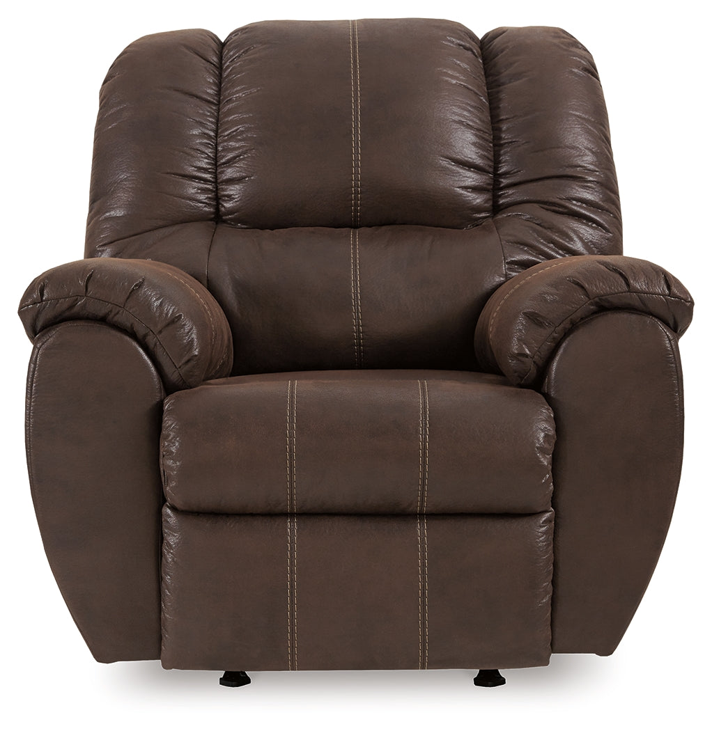 Furniture City Laplace - Ashley Furniture - McGannLiving Room - Rocker Recliner / Walnut - 1030125
