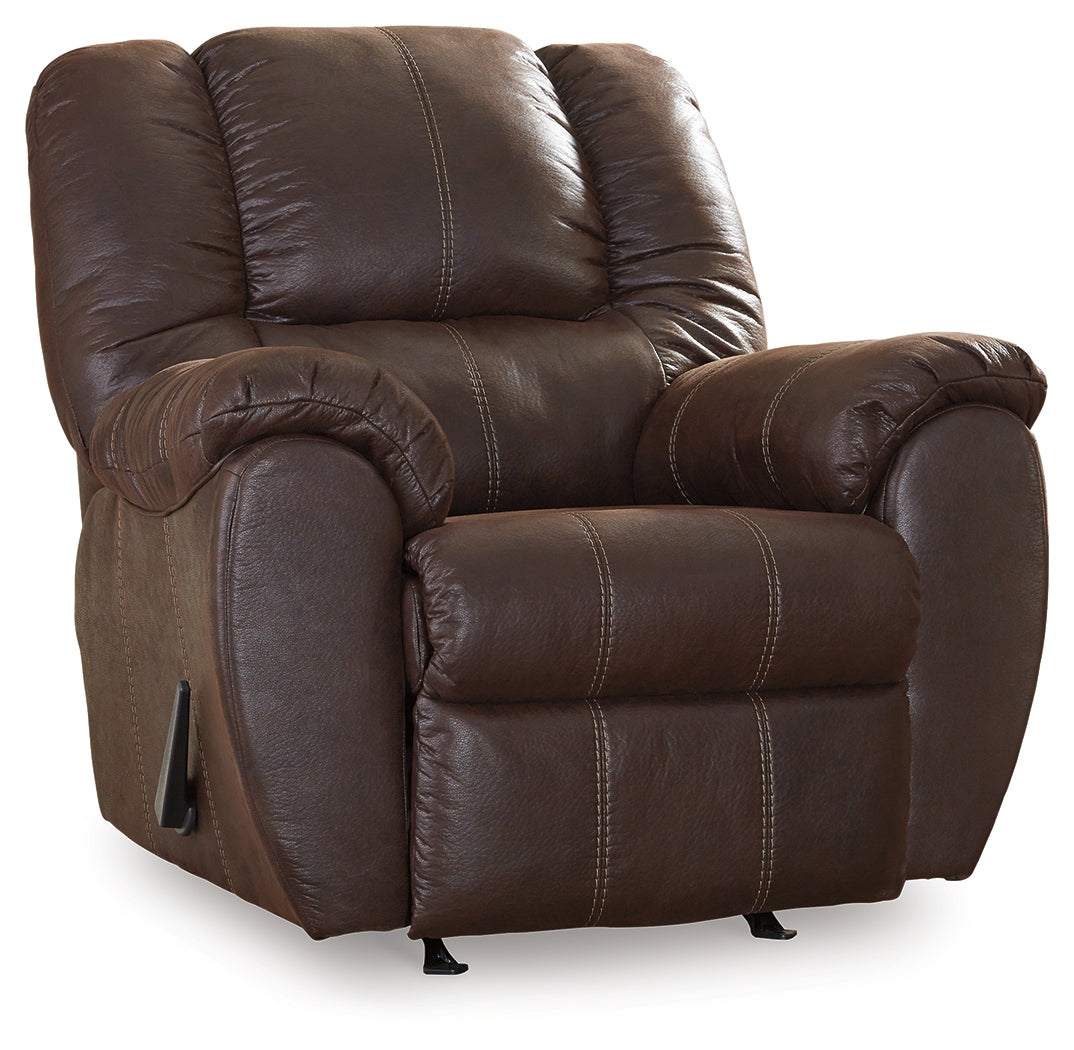 Furniture City Laplace - Ashley Furniture - McGannLiving Room - Rocker Recliner / Walnut - 1030125