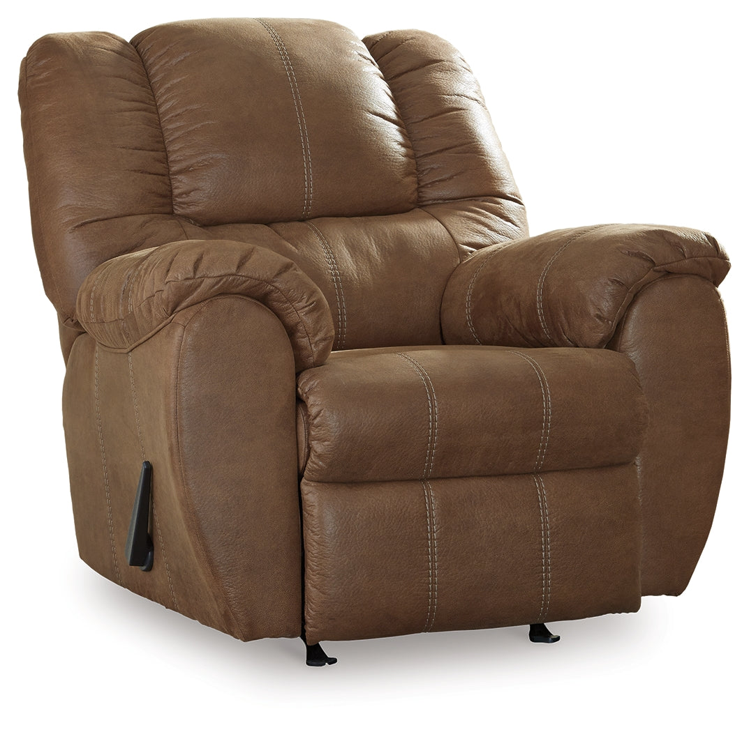 Furniture City Laplace - Ashley Furniture - McGannLiving Room - Rocker Recliner / Walnut - 1030125