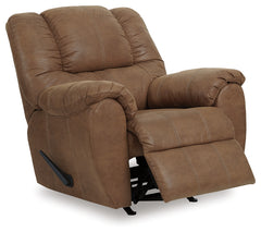 Furniture City Laplace - Ashley Furniture - McGannLiving Room - Rocker Recliner / Walnut - 1030125