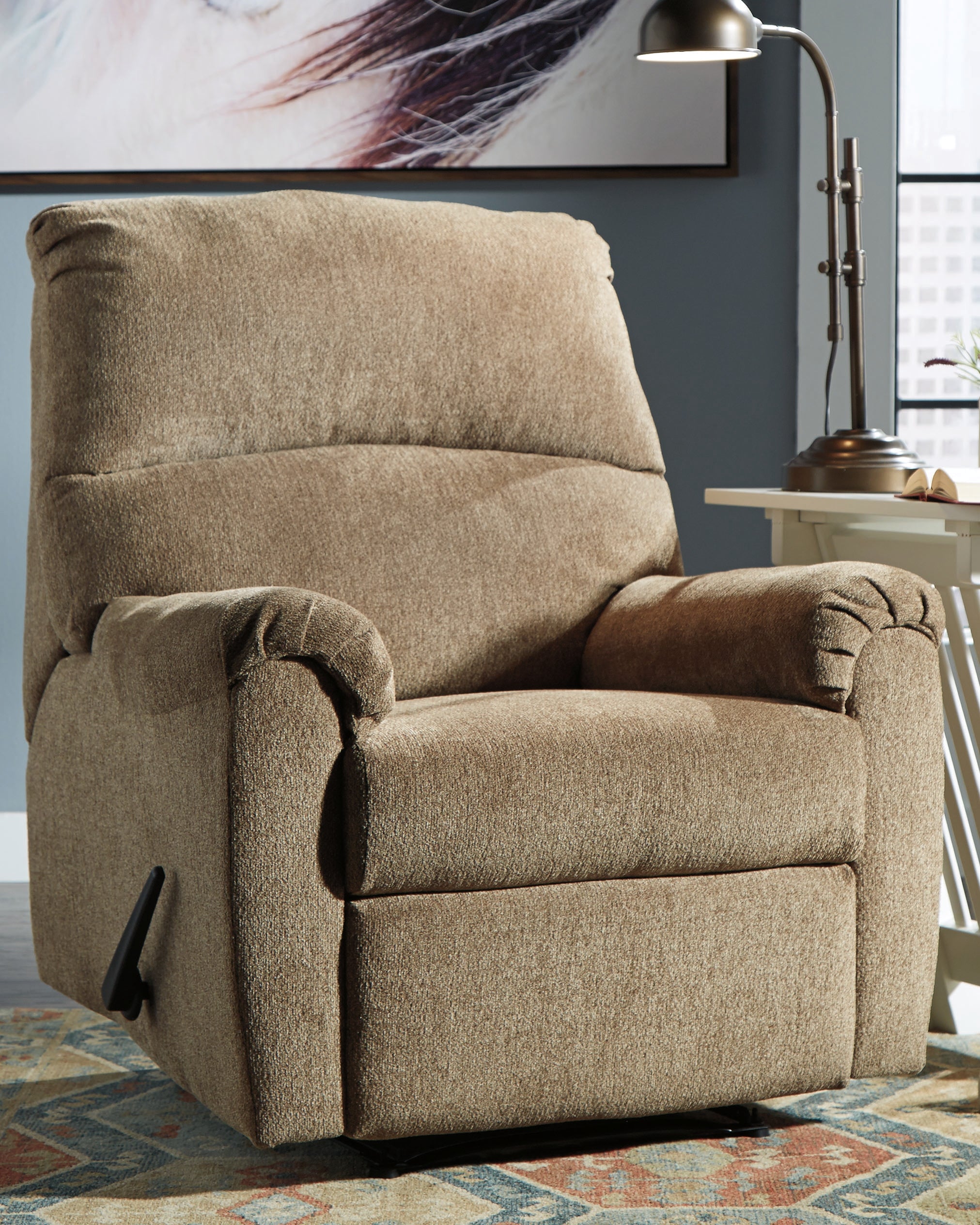 Furniture City Laplace - Ashley Furniture - Nerviano Recliner - Zero Wall Recliner / Mocha - 1080129