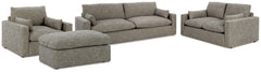 Furniture City Laplace - Ashley Furniture - Dramatic Sofa, Loveseat, Oversized Chair and Ottoman - Sofa, Loveseat, Oversized Chair and Ottoman - 11702U3