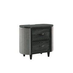 Skyline - 2 Drawer Nightstand - Onyx