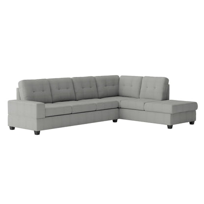 Maston - 3 Piece Reversible Sectional With Drop-Down Cup Holders And Storage Ottoman