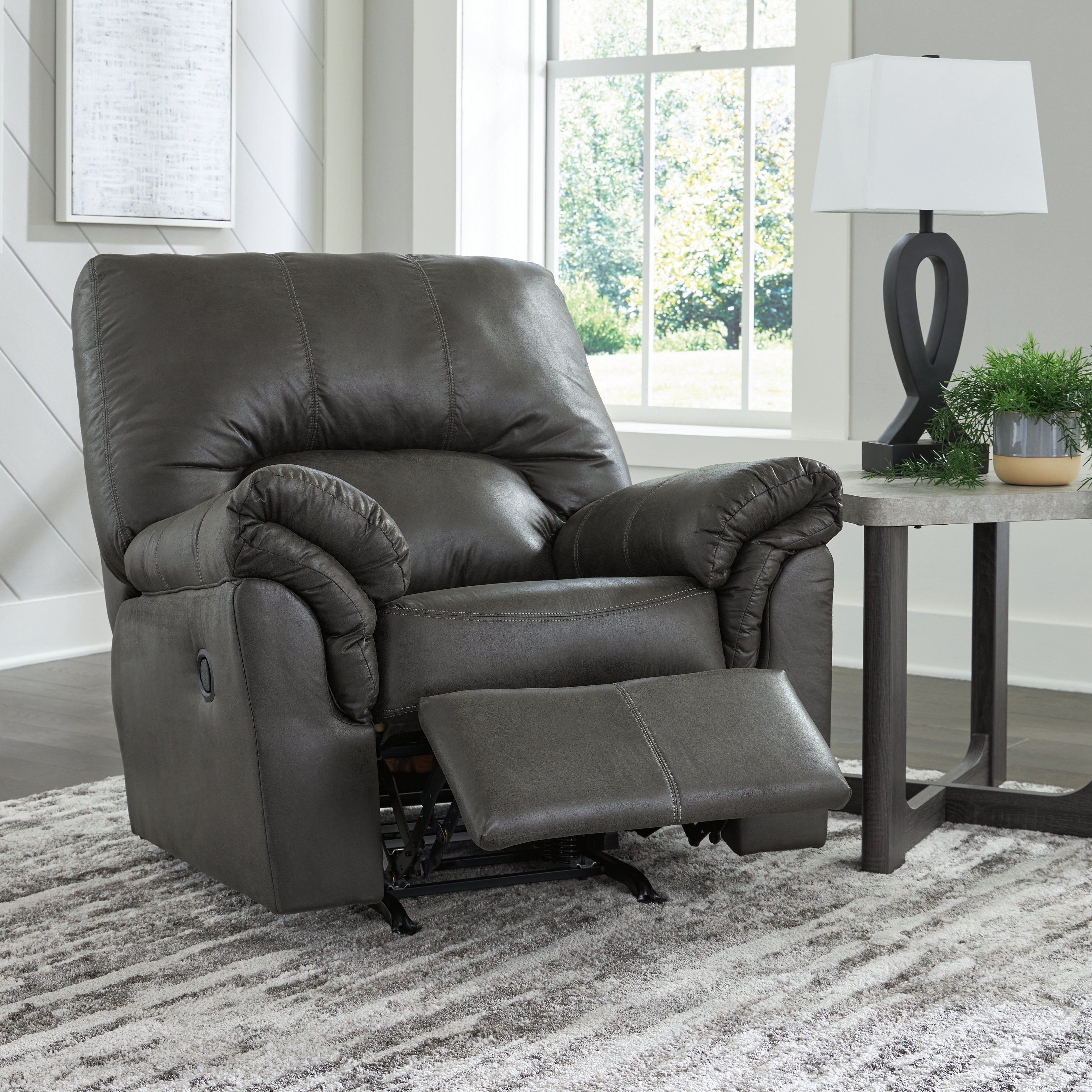 Furniture City Laplace - Ashley Furniture - BladenLiving Room - Rocker Recliner / Slate - 1202125