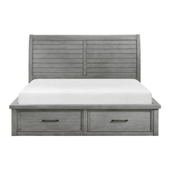 Logandale - Bed With Storage Footboard And Side Rails