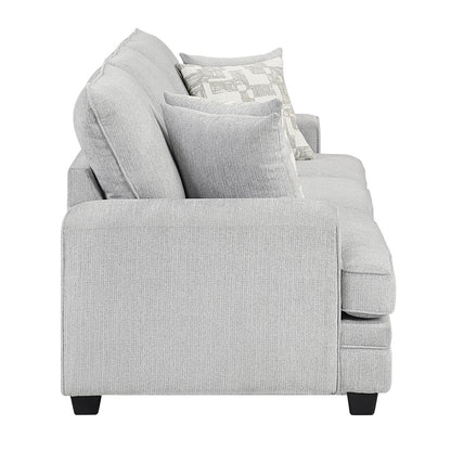 Sarah - Sofa - Pearl Silver