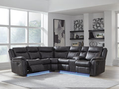Furniture City Laplace - Ashley Furniture - Sultan Meadow Sectionals - 2-Piece Reclining Sectional - PC13001S1