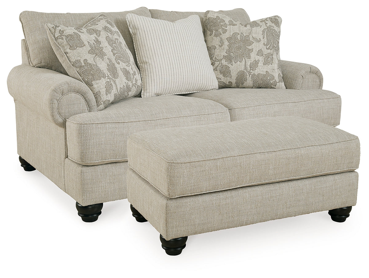 Furniture City Laplace - Ashley Furniture - Asanti Loveseat and Ottoman - Loveseat and Ottoman - 13201U5