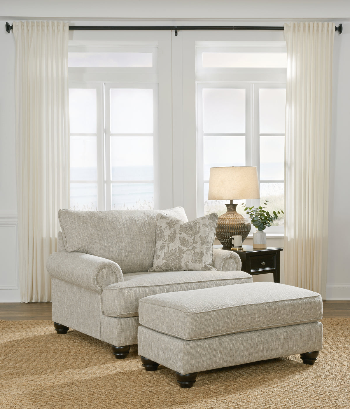 Furniture City Laplace - Ashley Furniture - Asanti Oversized Chair and Ottoman - Oversized Chair and Ottoman - 13201U3