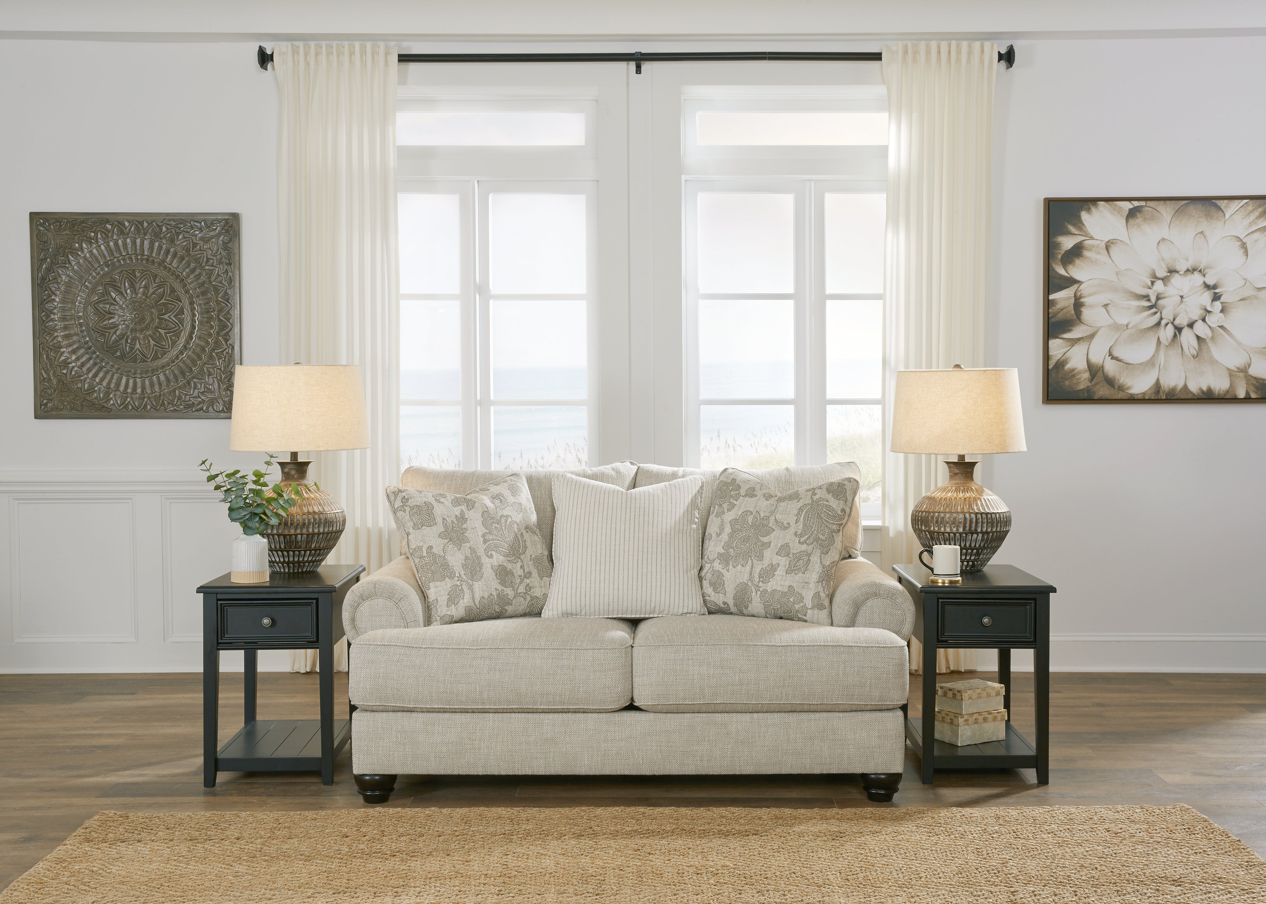 Furniture City Laplace - Ashley Furniture - AsantiLiving Room - Loveseat / Fog - 1320135