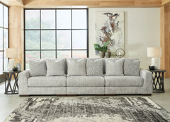 Furniture City Laplace - Ashley Furniture - Regent Park Sectionals - RAF 6-Piece Sectional / Pewter - 14404S7