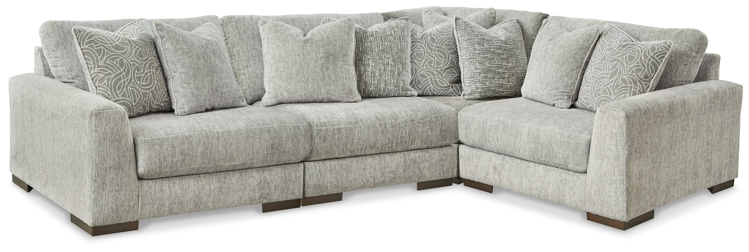 Furniture City Laplace - Ashley Furniture - Regent Park Sectionals - RAF 4-Piece Sectional - 14404S2