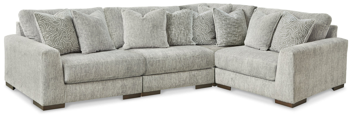 Furniture City Laplace - Ashley Furniture - Regent Park 4-Piece Sectional - RAF 4-Piece Sectional - 14404S2