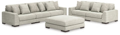 Regent Park 3-Piece Sectional Sofa and 2-Piece Sectional Loveseat