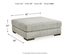 Regent Park Oversized Accent Ottoman