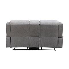 Harriette - Double Reclining Loveseat With Center Console