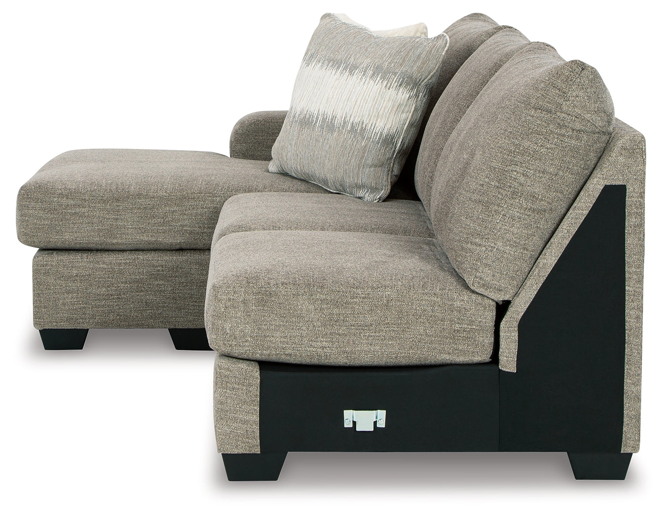 Furniture City Laplace - Ashley Furniture - Creswell Sectionals - LAF Sofa Chaise / Stone - 1530502