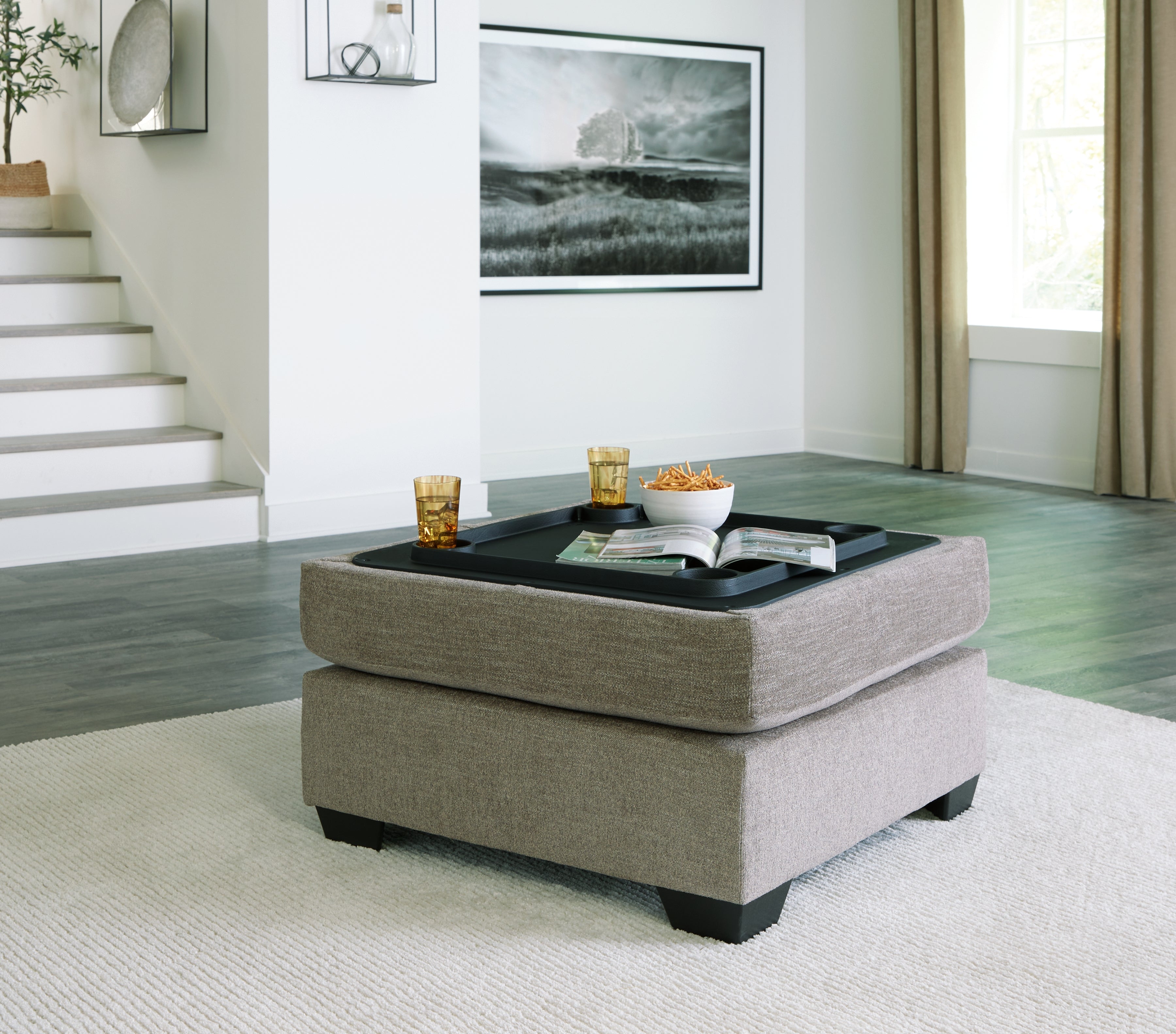 Furniture City Laplace - Ashley Furniture - CreswellLiving Room - Ottoman With Storage - 1530511