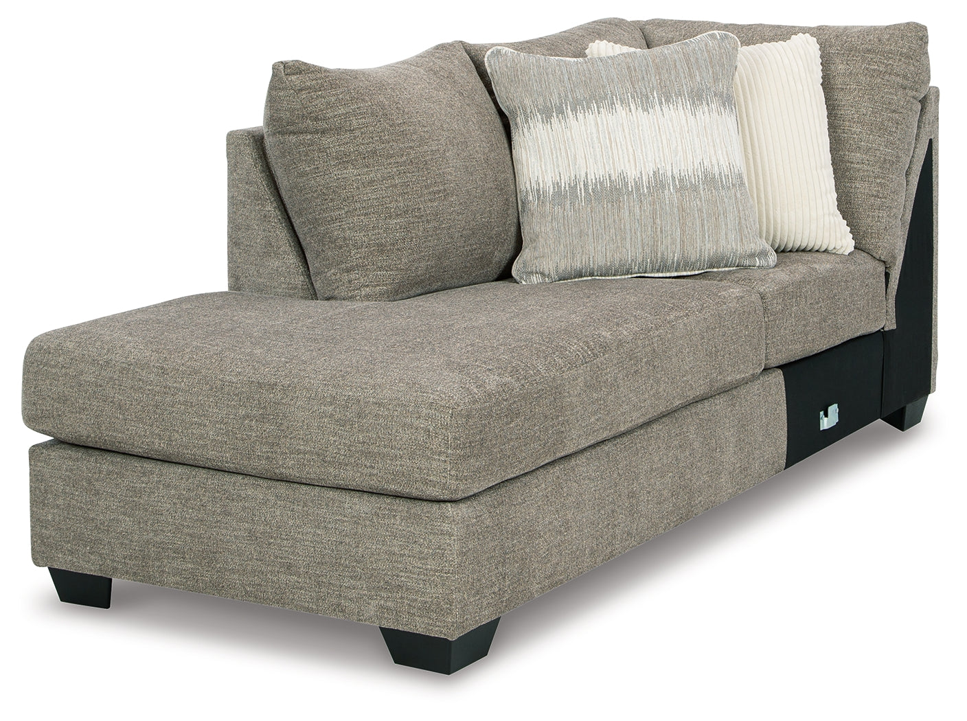 Furniture City Laplace - Ashley Furniture - Creswell Sectionals - LAF Corner Chaise / Stone - 1530516
