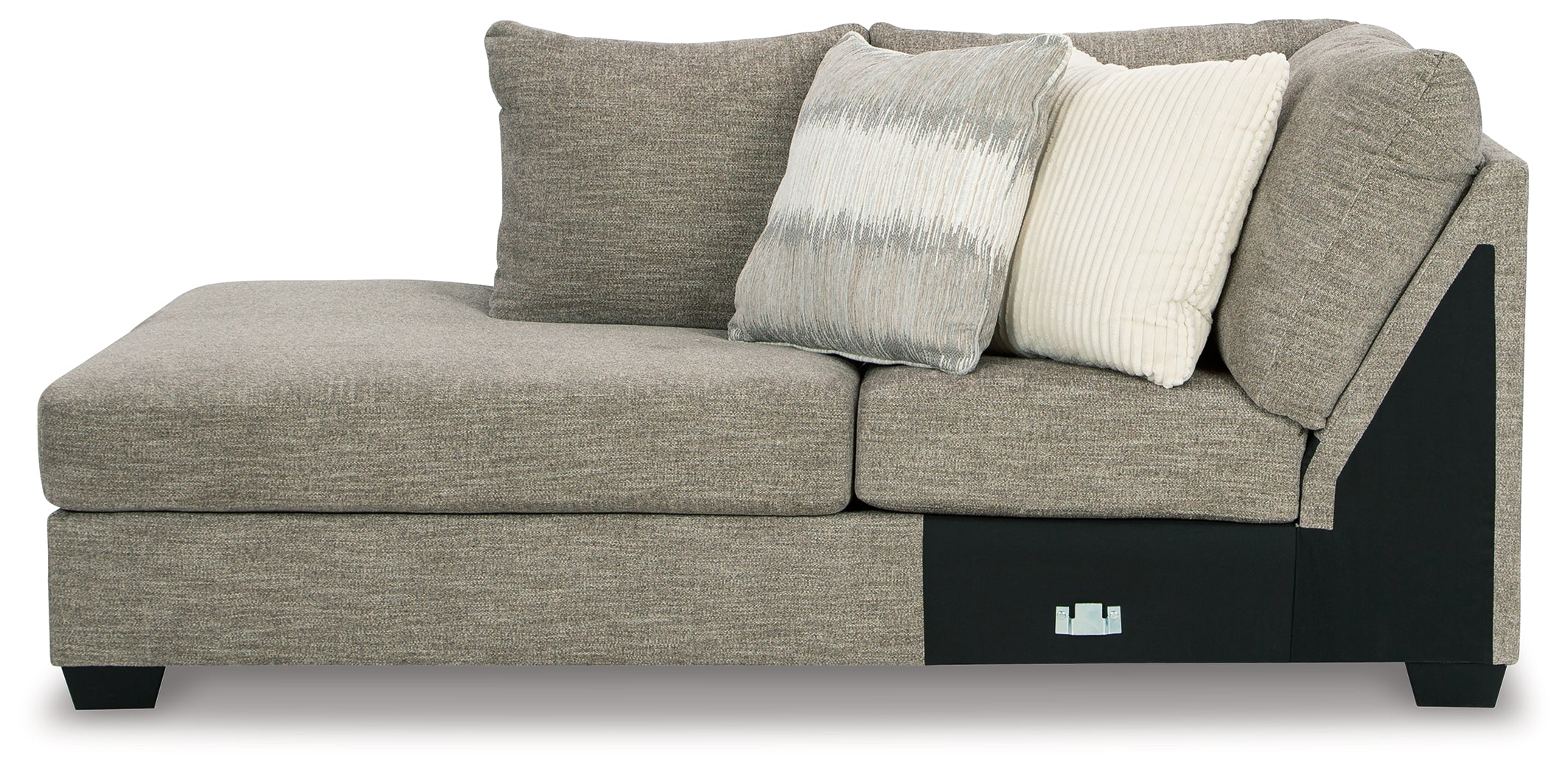 Furniture City Laplace - Ashley Furniture - Creswell Sectionals - LAF Corner Chaise / Stone - 1530516