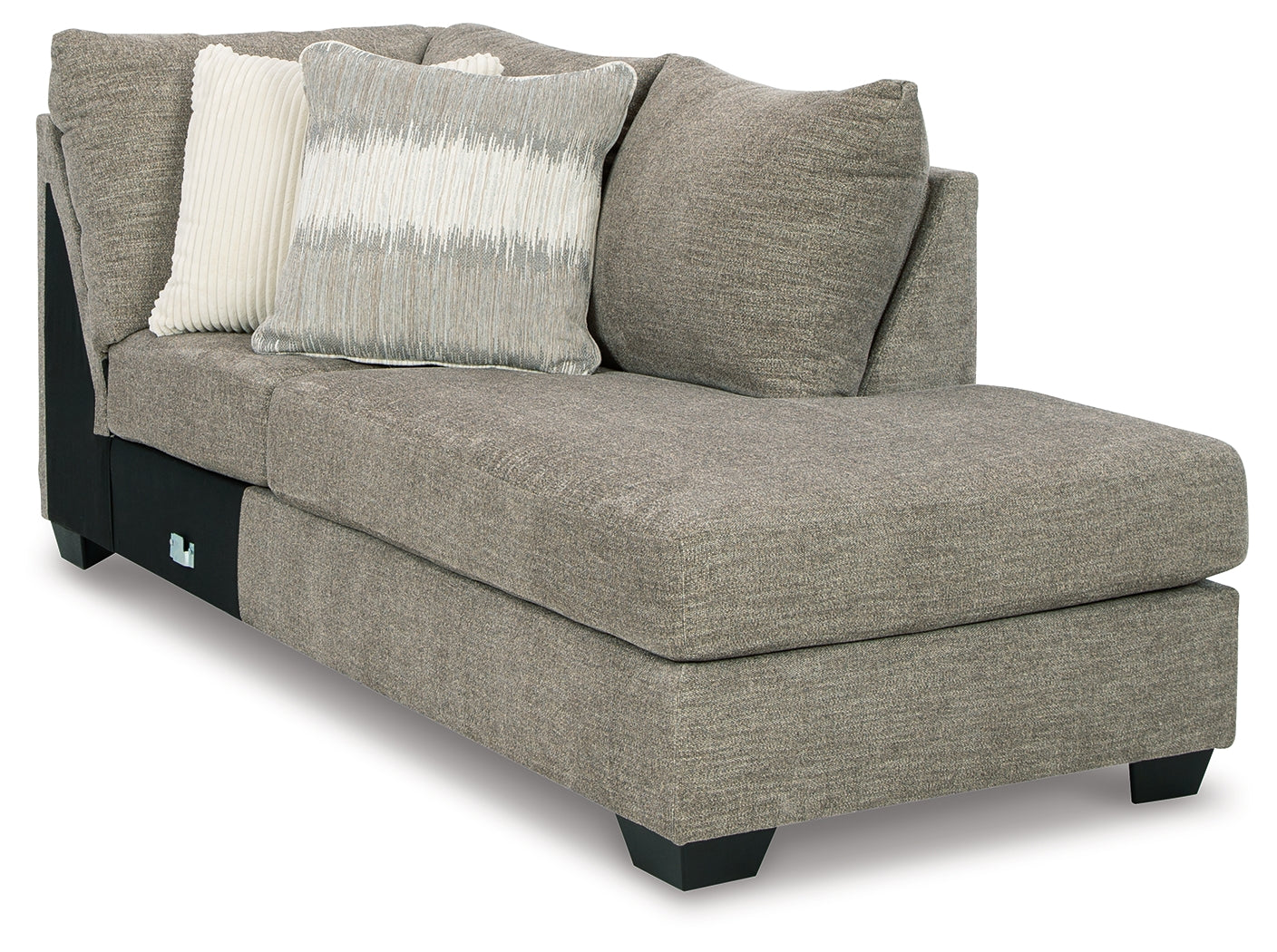 Furniture City Laplace - Ashley Furniture - Creswell Sectionals - RAF Corner Chaise / Stone - 1530517