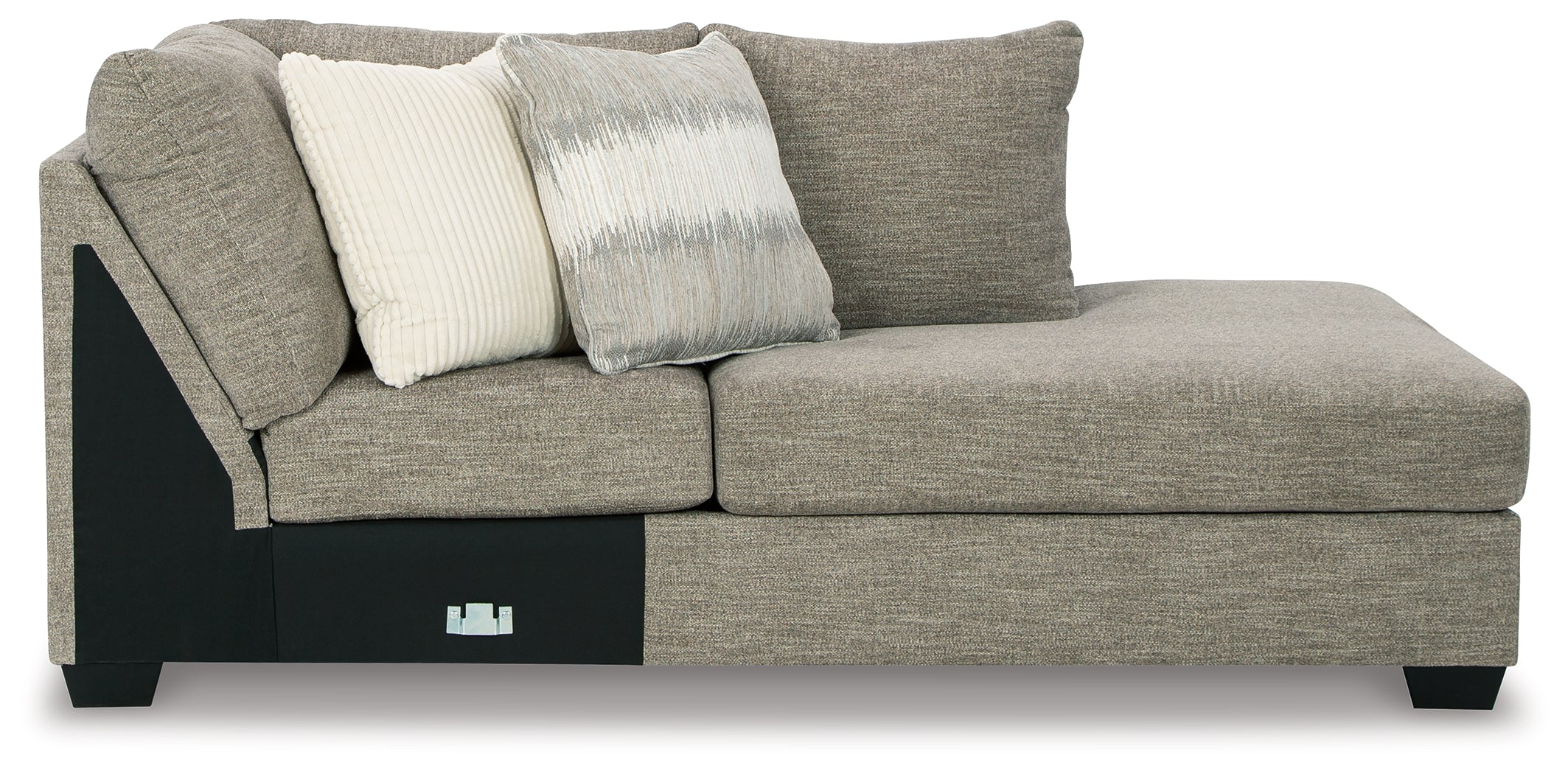Furniture City Laplace - Ashley Furniture - Creswell Sectionals - RAF Corner Chaise / Stone - 1530517