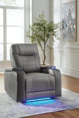 Furniture City Laplace - Ashley Furniture - Schooner Rocks Power Recliner - PWR Recliner/ADJ Headrest - 1610213