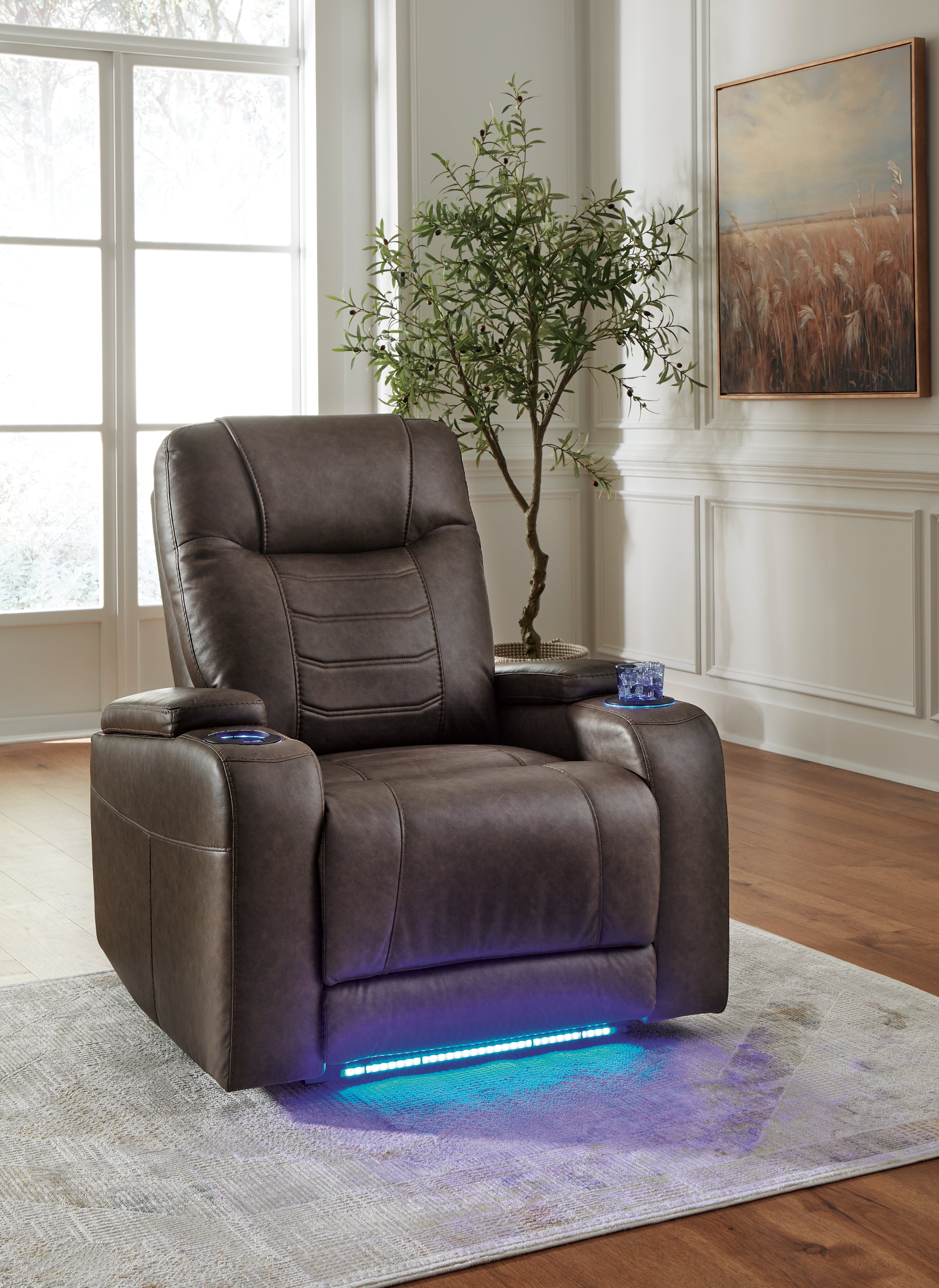 Furniture City Laplace - Ashley Furniture - Schooner RocksLiving Room - PWR Recliner/ADJ Headrest - 1610413