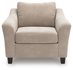 Willarae - Chair And A Half - Taupe