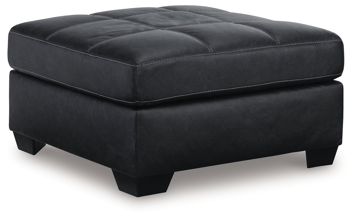 Furniture City Laplace - Ashley Furniture - Barlin Mills Oversized Accent Ottoman - Oversized Accent Ottoman / Carbon - 1700408