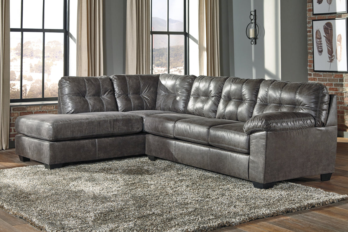 Furniture City Laplace - Ashley Furniture - Fallston 2-Piece Sectional with Chaise - RAF 2-Piece Sectional with Chaise - 17221S1