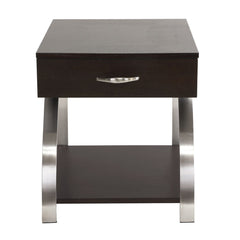 Tioga - End Table - Brown