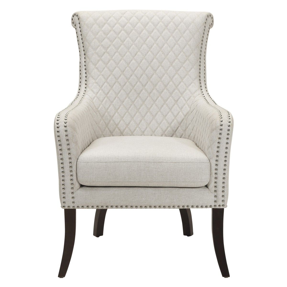 Avalon - Quilted Accent Chair - Beige